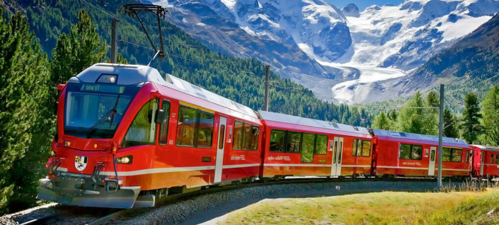 Brescia, Trenino Rosso del Bernina,  St. Moritz e Borgo di Varenna